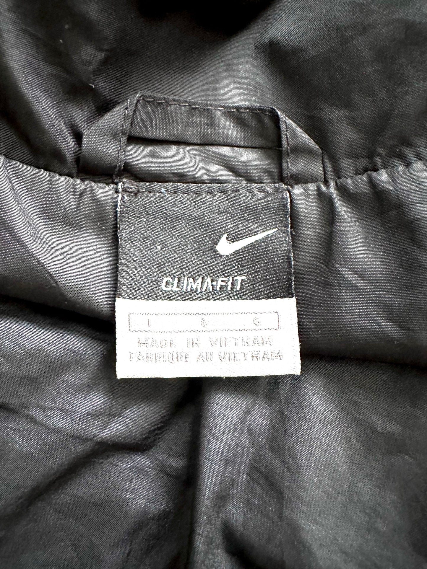 Nike Small Swoosh Track Jacket — Black — 00s (L)