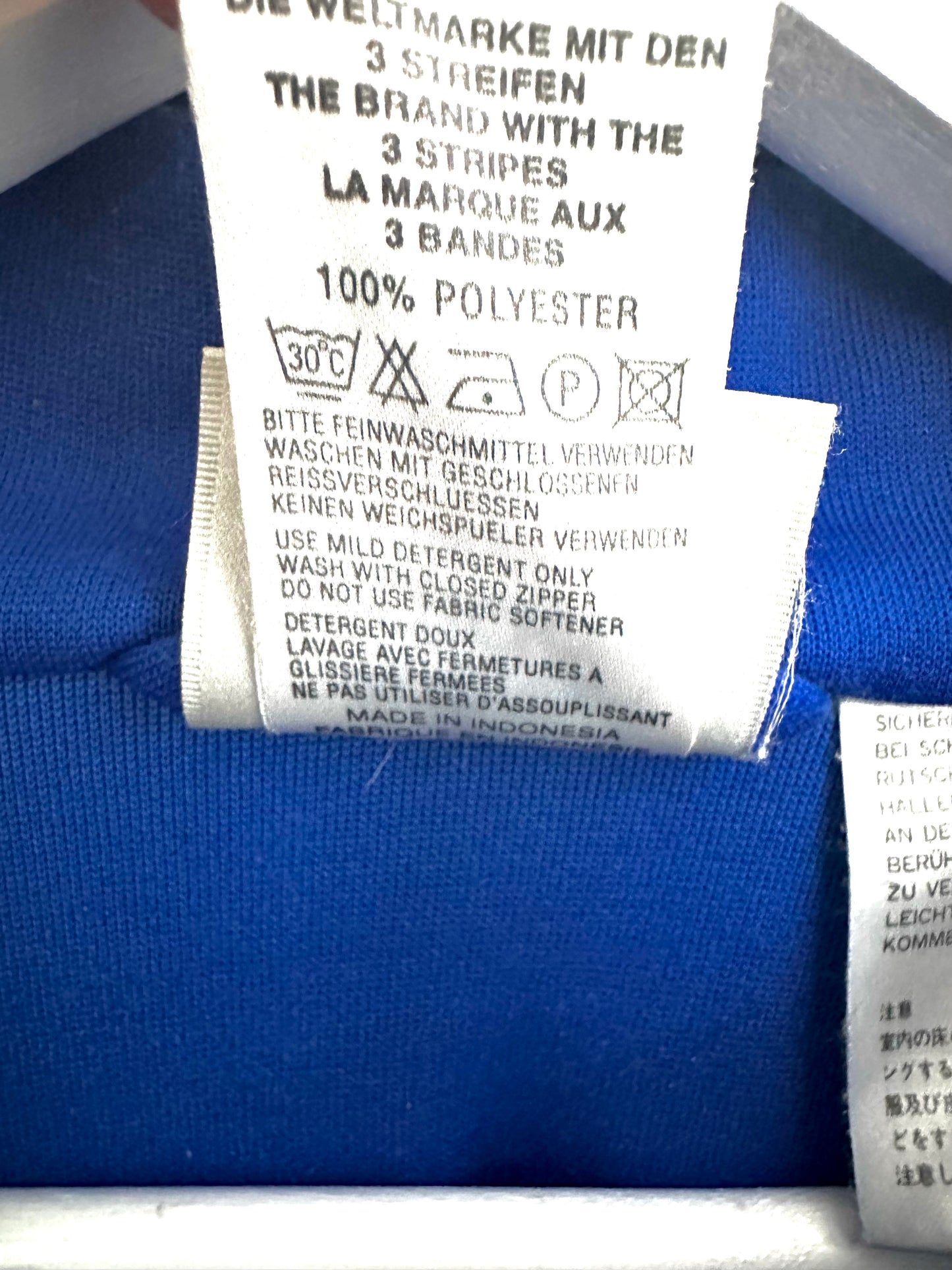 Adidas Track Jacket — 00s — Blue/Navy (XL)