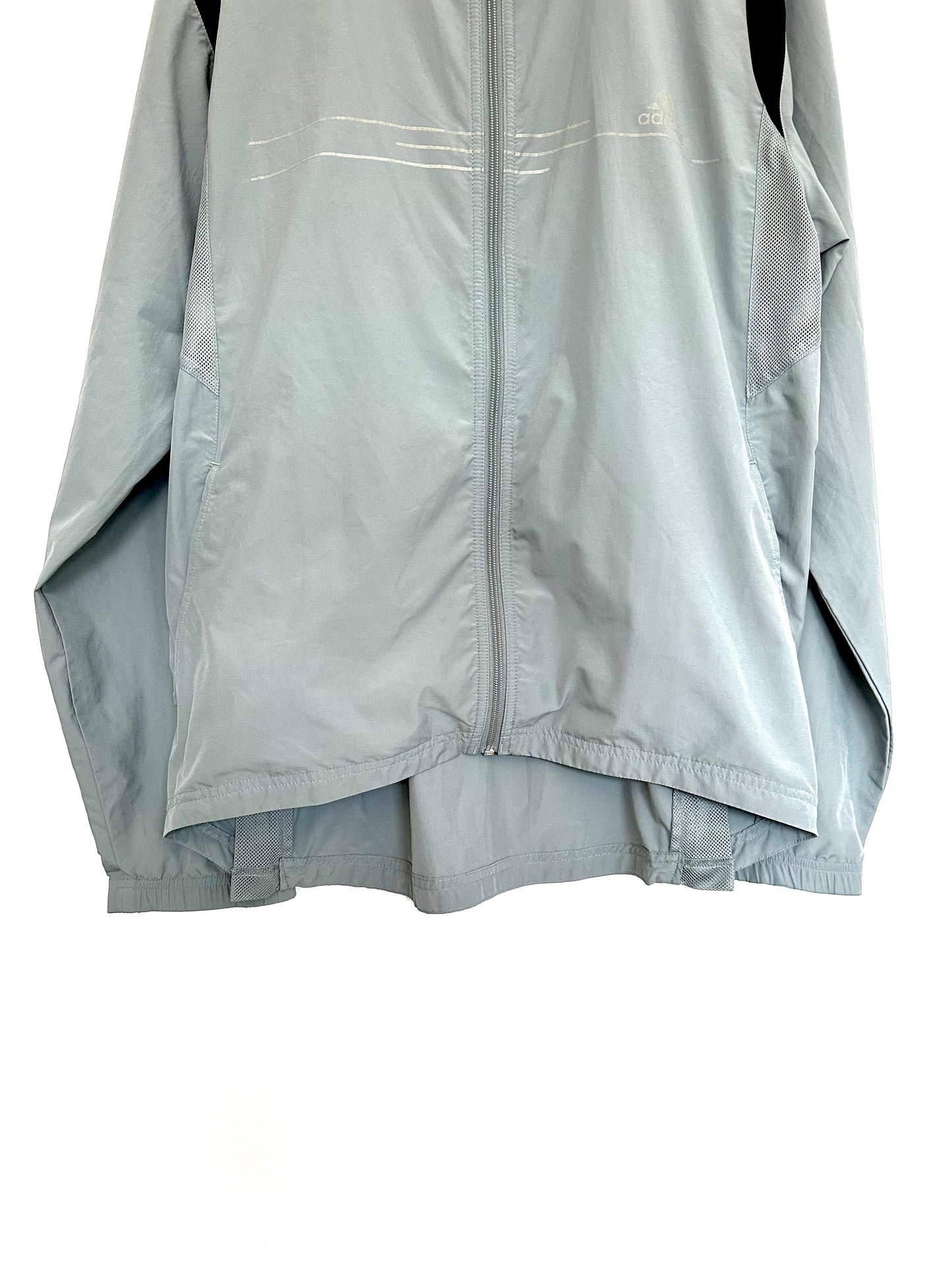 Adidas Climashell Layer Track Jacket — Grey — 00s (L)