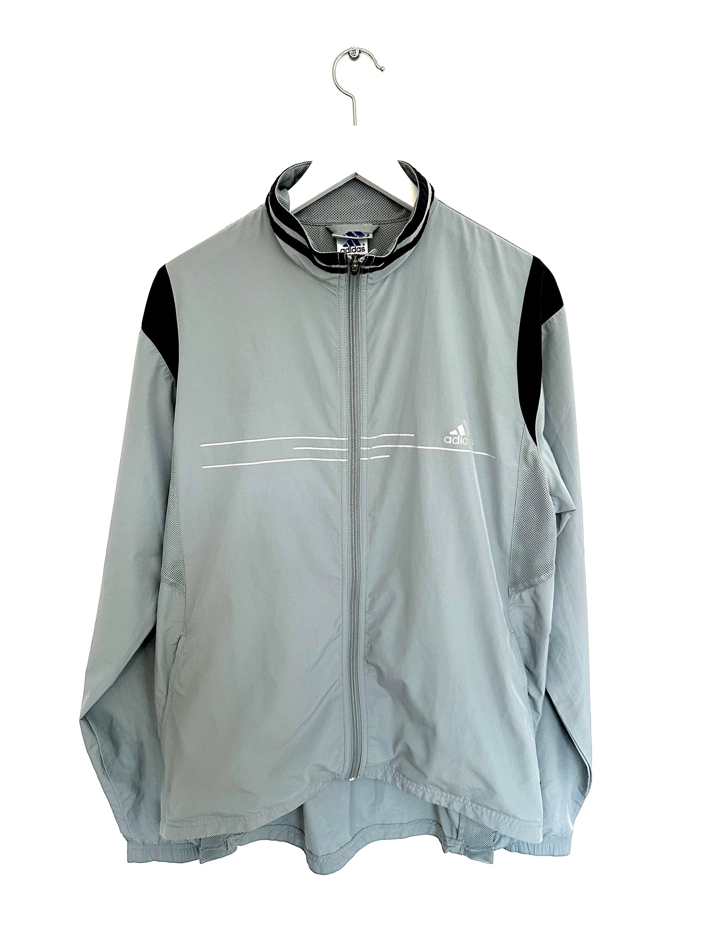 Adidas Climashell Layer Track Jacket — Grey — 00s (L)