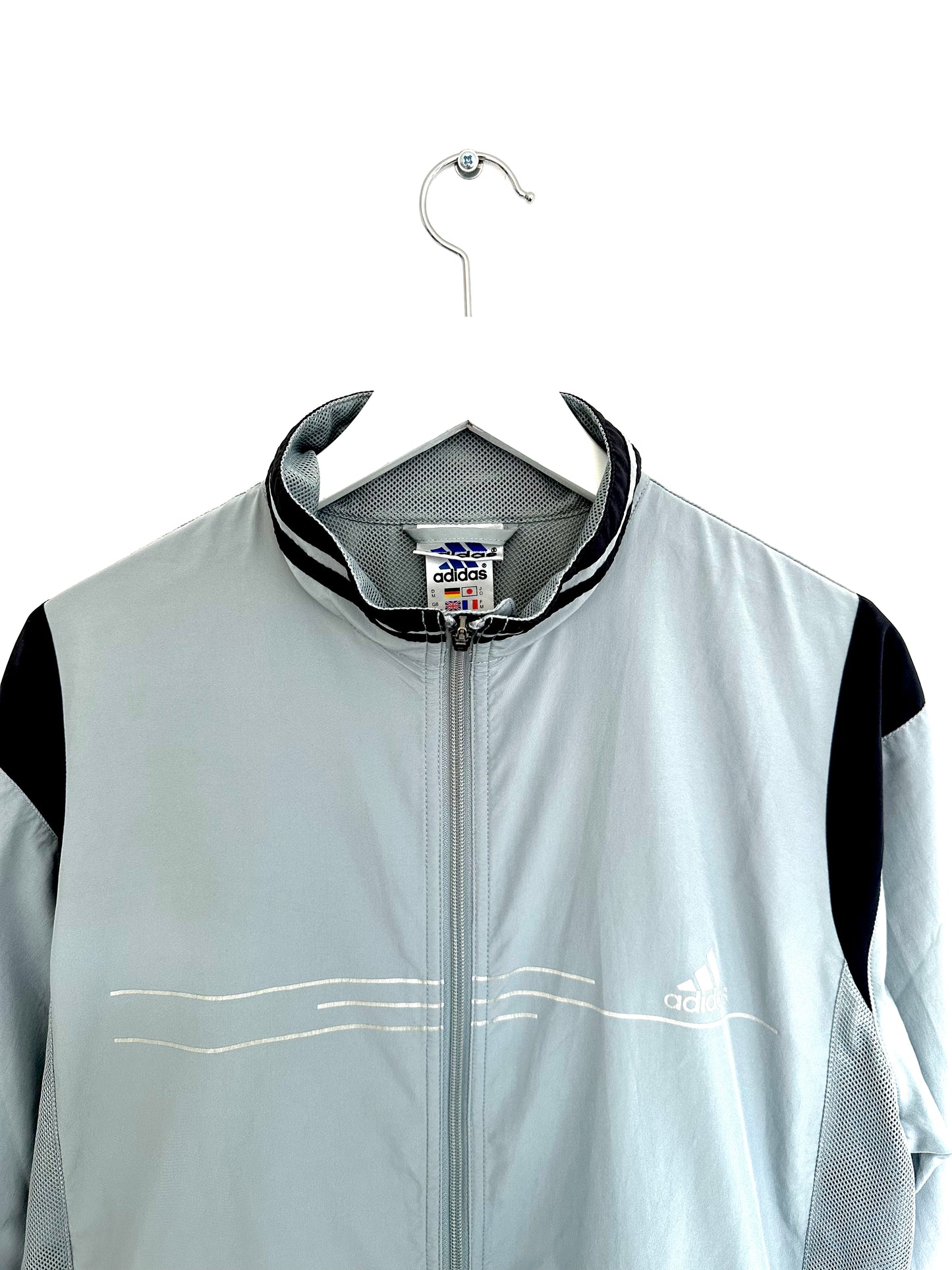 Adidas Climashell Layer Track Jacket — Grey — 00s (L)