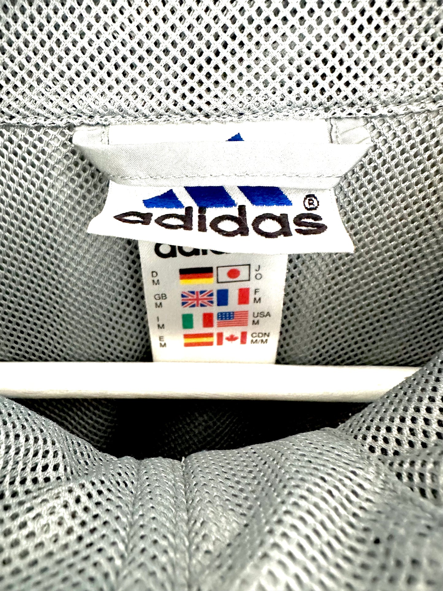 Adidas Climashell Layer Track Jacket — Grey — 00s (L)