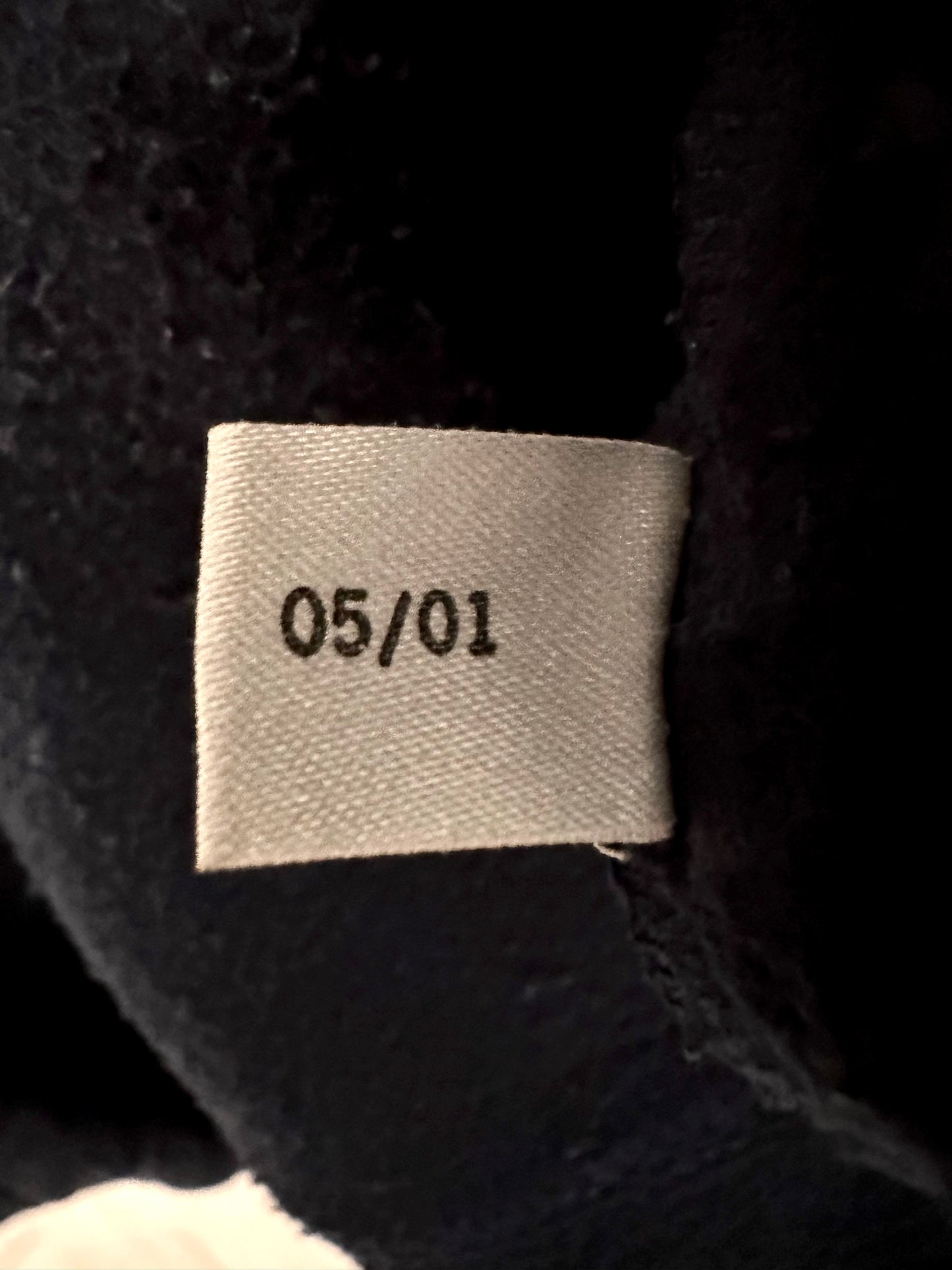 Adidas Small Logo Drawstring Hem Sweatshirt — 00s — Navy (L)