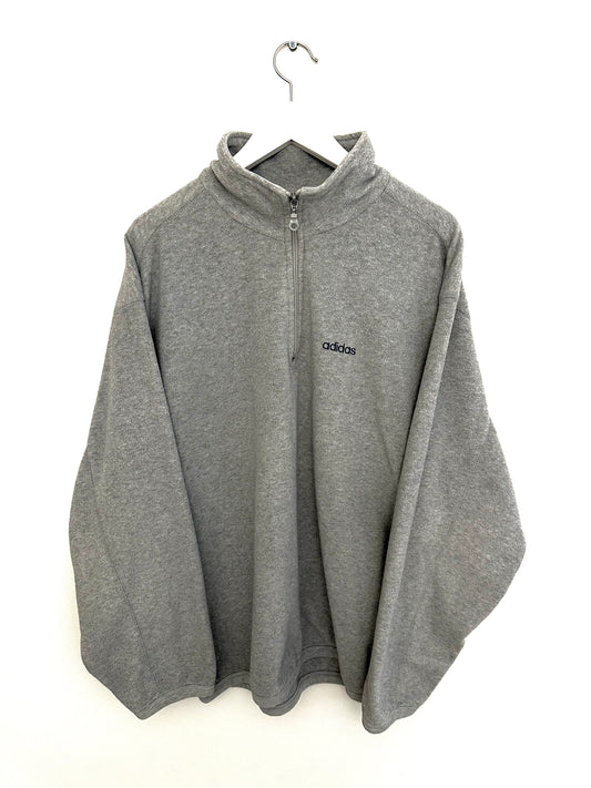 Adidas Fleece Sweatshirt — Grey — 00s (L)