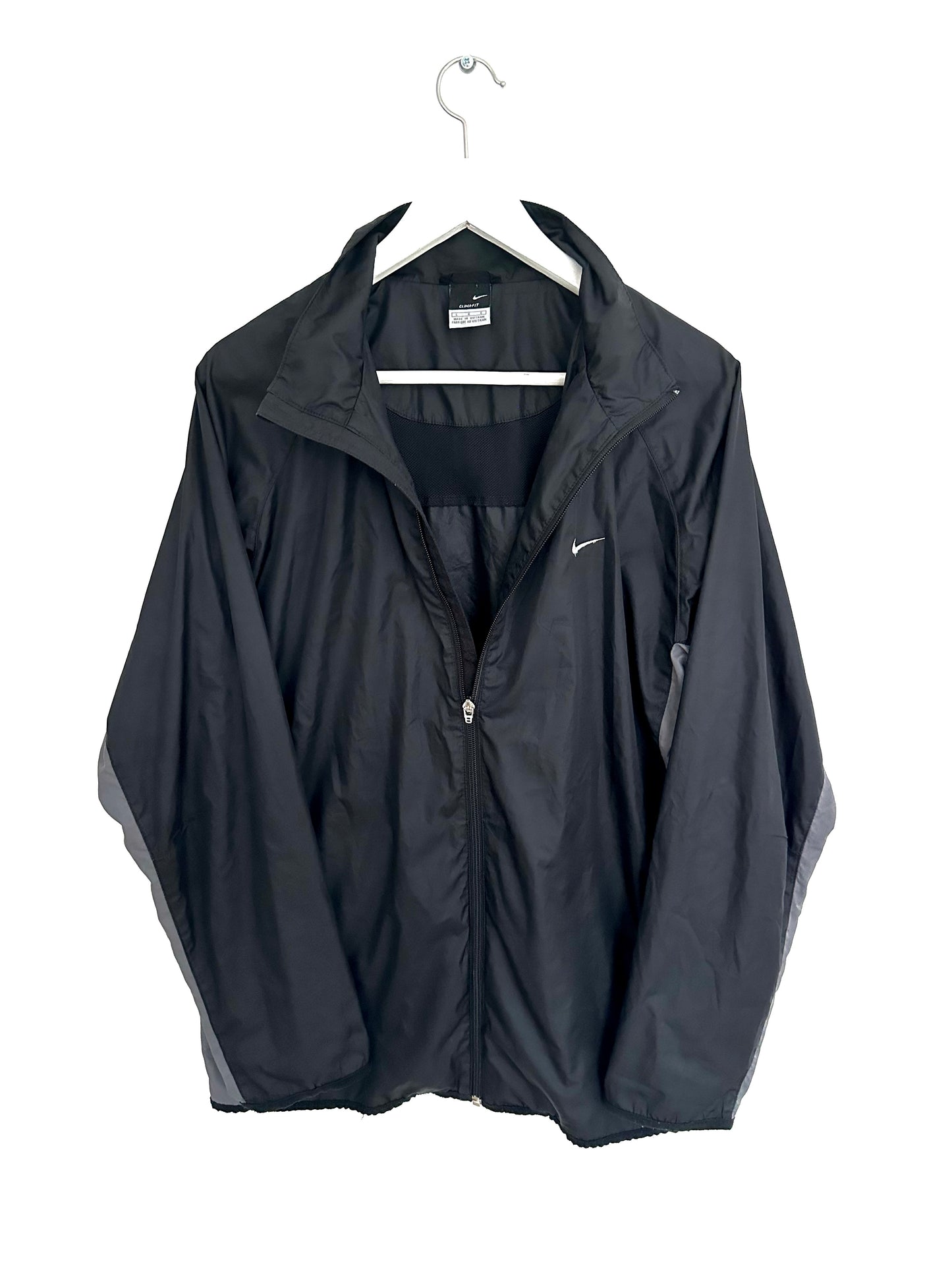Nike Small Swoosh Track Jacket — Black — 00s (L)