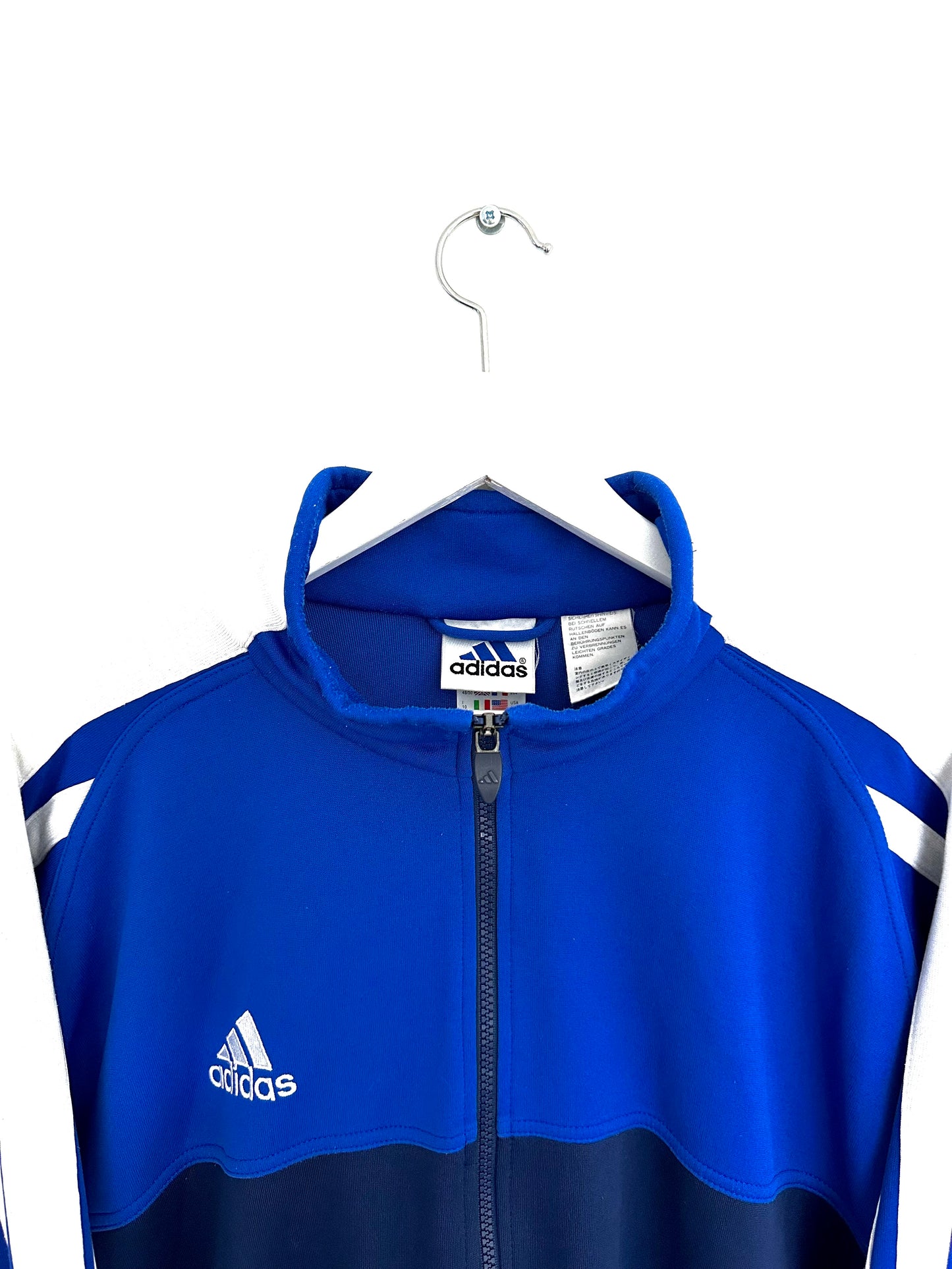 Adidas Track Jacket — 00s — Blue/Navy (XL)