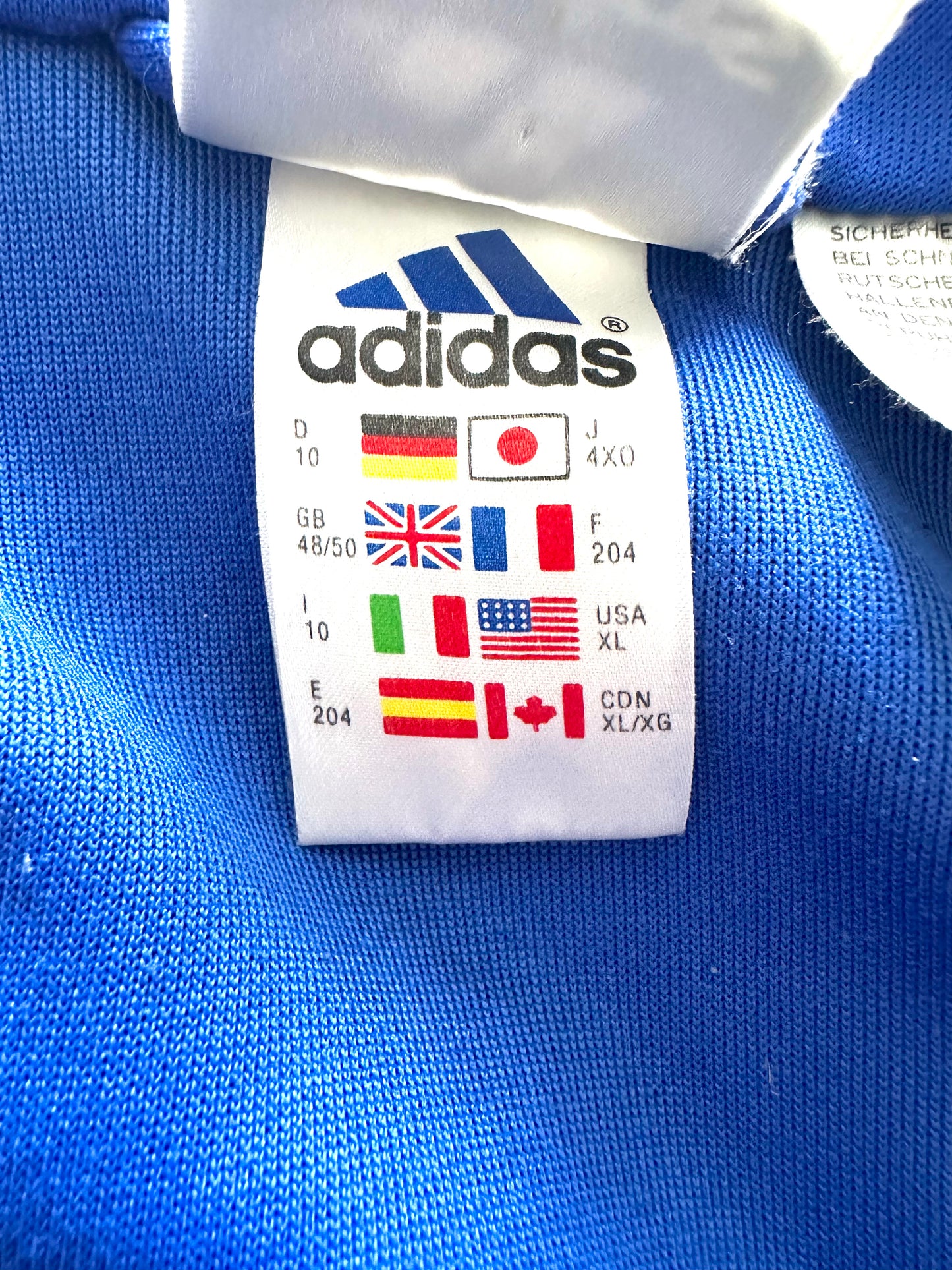 Adidas Track Jacket — 00s — Blue/Navy (XL)
